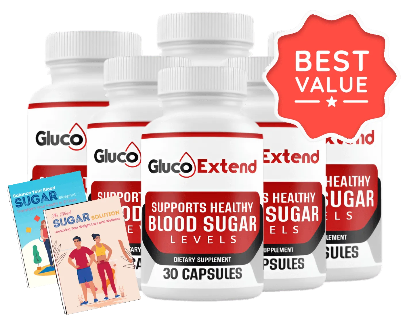 Gluco Extend - 11+ Ingredient Blood Sugar Support